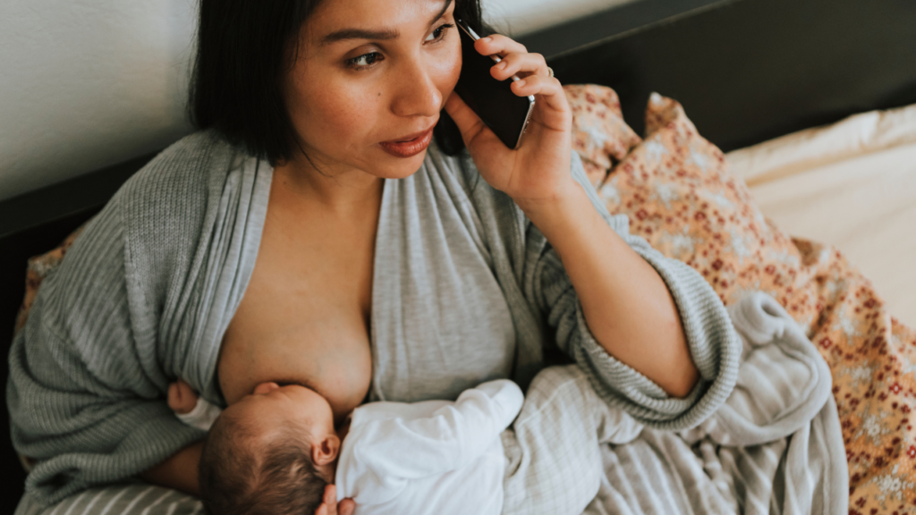 new mum breastfeeding support